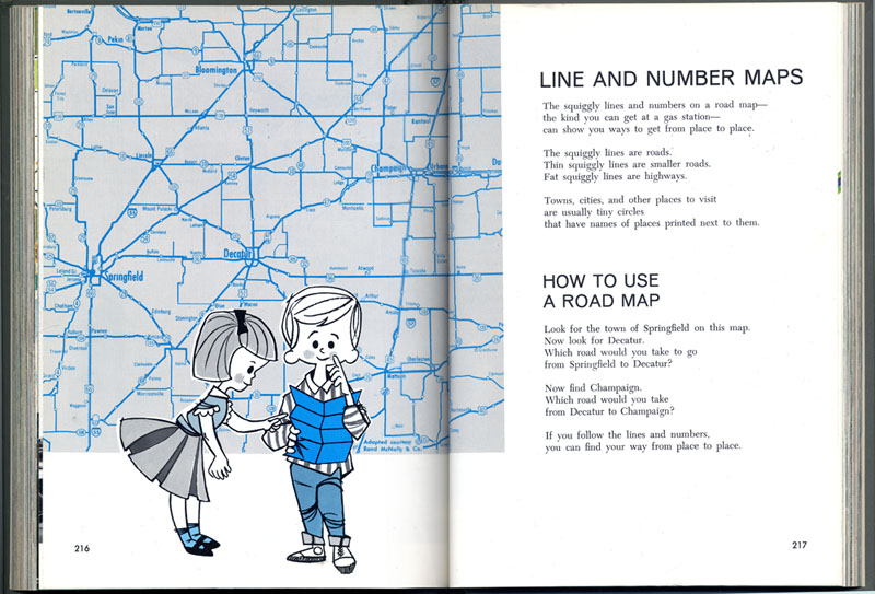 How to use a road map